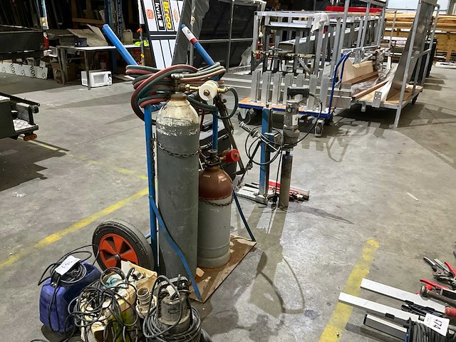 Dubbele flessenwagen - afbeelding 1 van  3