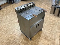 Dubbele friteuse 380 friteuse - afbeelding 1 van  9