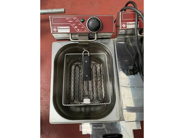 Dubbele friteuse diamond - afbeelding 2 van  4