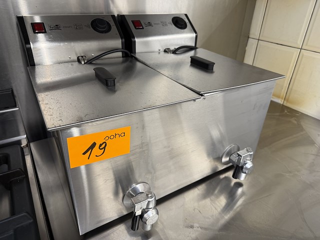 Dubbele friteuse fritel - afbeelding 1 van  5