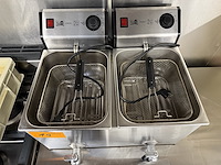 Dubbele friteuse fritel - afbeelding 2 van  5