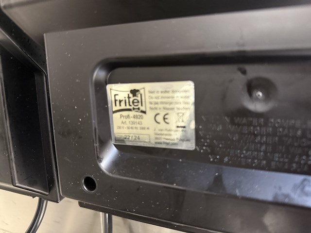 Dubbele friteuse fritel - afbeelding 4 van  5