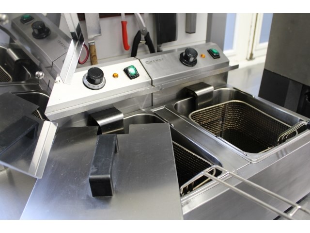 Dubbele friteuse hendi - afbeelding 3 van  4
