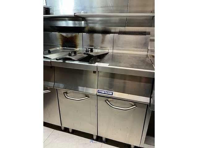 Dubbele friteuse metos - afbeelding 2 van  6