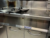 Dubbele friteuse metos - afbeelding 2 van  6