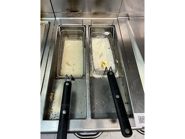 Dubbele friteuse metos - afbeelding 5 van  6