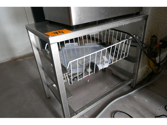 Dubbele friteuse + rvs tafeltje - afbeelding 4 van  4