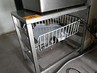 Dubbele friteuse + rvs tafeltje - afbeelding 4 van  4