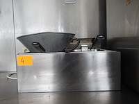 Dubbele friteuse rvs