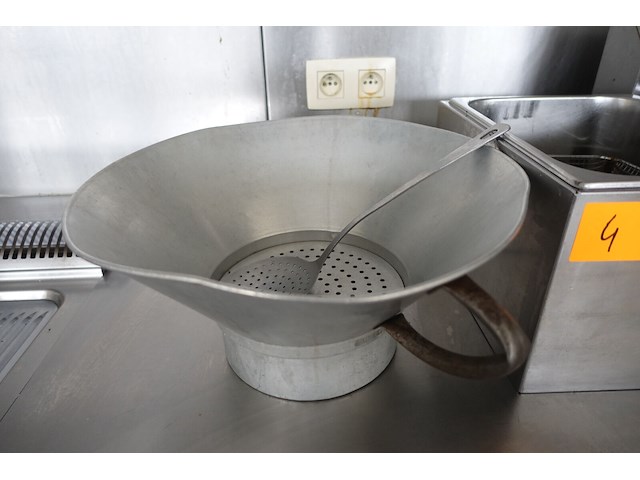 Dubbele friteuse rvs - afbeelding 3 van  3