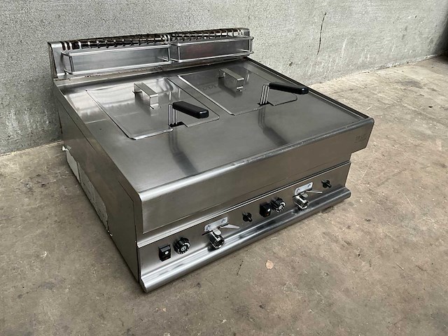Dubbele friteuse - afbeelding 1 van  5