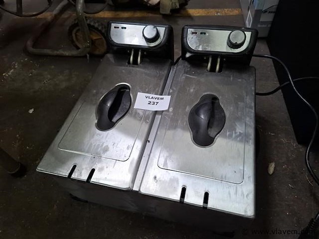 Dubbele friteuse - afbeelding 1 van  2