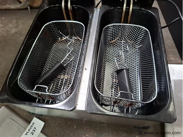 Dubbele friteuse - afbeelding 2 van  2