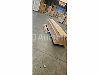 Dubbele hangende parasol zwart (2 * 300x400cm)