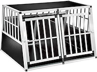 Dubbele hondendrager met hellende achterwand - afbeelding 1 van  9