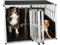 Dubbele hondendrager met hellende achterwand - afbeelding 2 van  9