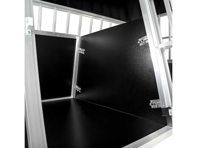 Dubbele hondendrager met hellende achterwand - afbeelding 5 van  9