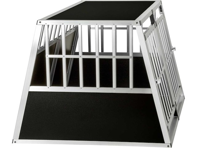 Dubbele hondendrager met hellende achterwand - afbeelding 6 van  9