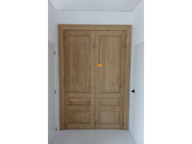 Dubbele houten binnendeur - afbeelding 1 van  2