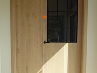 Dubbele houten binnendeur - afbeelding 1 van  2