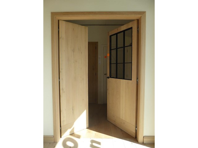 Dubbele houten binnendeur - afbeelding 2 van  2