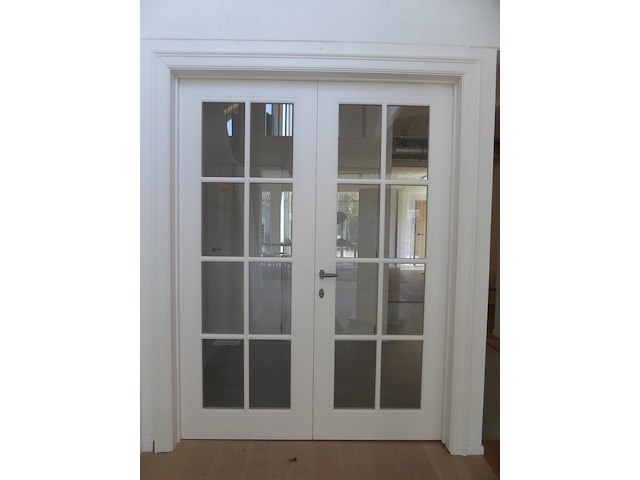 Dubbele houten binnendeur - afbeelding 1 van  1