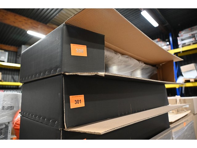 Dubbele inbouwspoelbak rvs - afbeelding 1 van  2