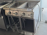 Dubbele inox bain-marie ata k7ebm05vv