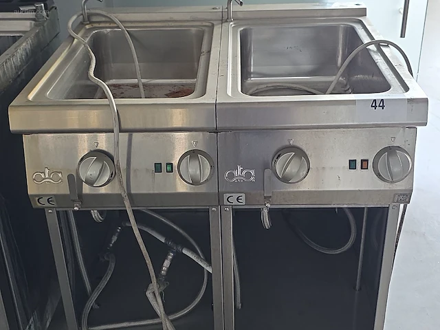 Dubbele inox bain-marie ata k7ebm05vv - afbeelding 2 van  5