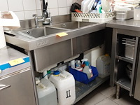 Dubbele inox spoelbak - afbeelding 2 van  7