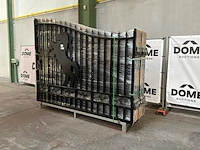 Dubbele inrijpoort paard (ongebruikt)