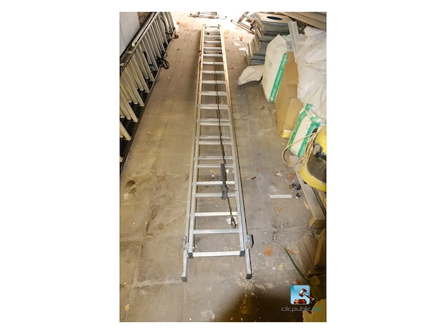 Dubbele katrolladder - afbeelding 1 van  7