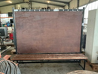 Dubbele kleedkamerbank - afbeelding 1 van  5