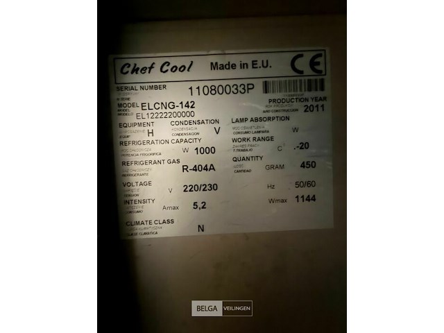 Dubbele koelkast chef-cool - afbeelding 5 van  5