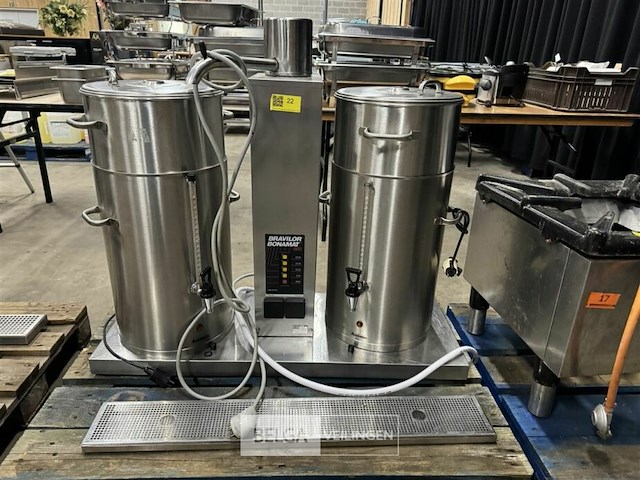 Dubbele koffiepercolator bravilor bonamat - afbeelding 1 van  6