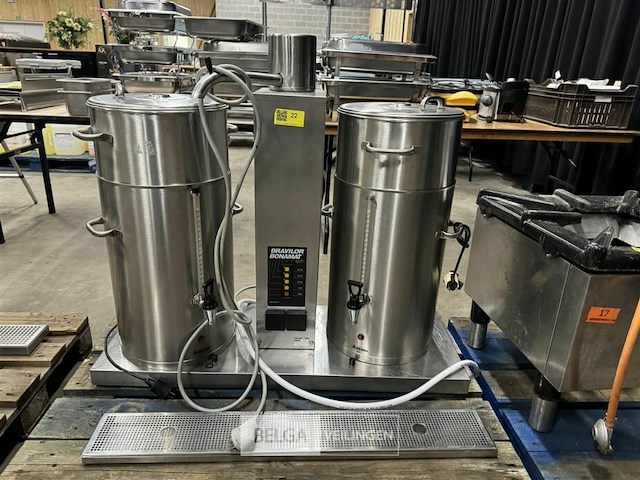 Dubbele koffiepercolator bravilor bonamat - afbeelding 2 van  6
