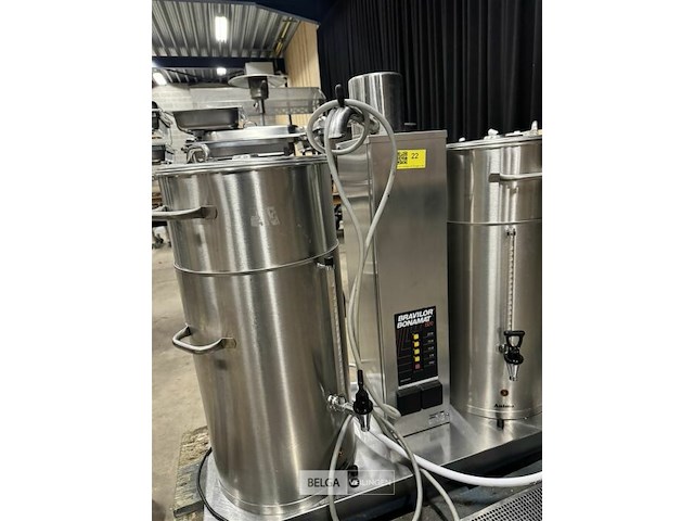 Dubbele koffiepercolator bravilor bonamat - afbeelding 4 van  6