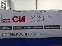 Dubbele kookplaat clatronic - afbeelding 2 van  2