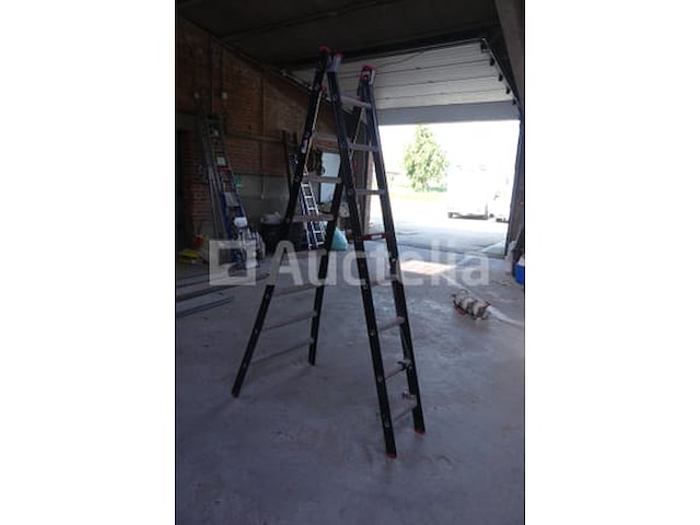 Dubbele ladder 2x8 altrex nevada - afbeelding 4 van  6