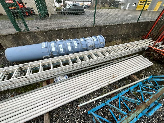 Dubbele ladder - afbeelding 2 van  2