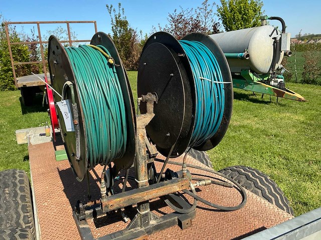 Dubbele luchtslanghaspel - afbeelding 1 van  4