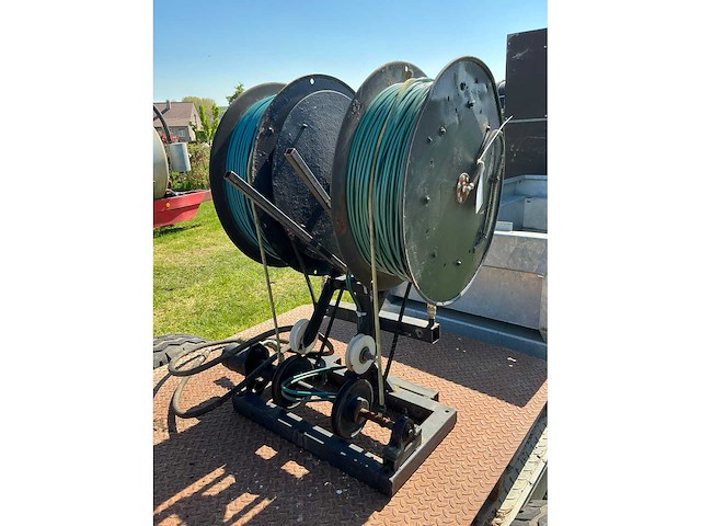 Dubbele luchtslanghaspel - afbeelding 3 van  4