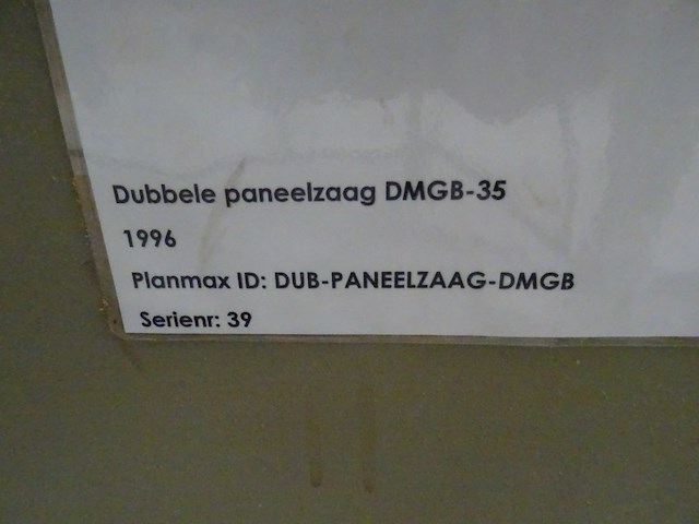 Dubbele paneelzaag dmgb - afbeelding 7 van  11