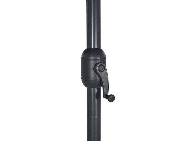 Dubbele parasol met krukas en ventilatie, bescherming 80+ - crème - afbeelding 3 van  4