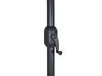 Dubbele parasol met krukas en ventilatie, bescherming 80+ - crème - afbeelding 3 van  4