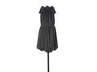 Dubbele parasol met krukas en ventilatie, bescherming 80+ - crème - afbeelding 4 van  4