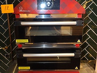 Dubbele pizza-oven rinaldi superforni - afbeelding 1 van  3