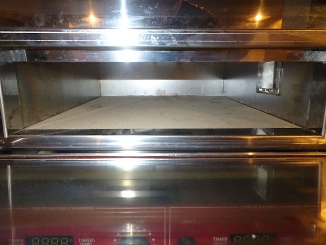 Dubbele pizza-oven rinaldi superforni - afbeelding 2 van  3
