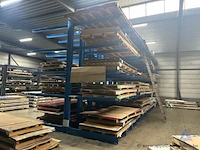 Dubbele platenstelling lengte 14 m