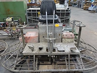 Dubbele ride-on betonpoliermachine b-mac